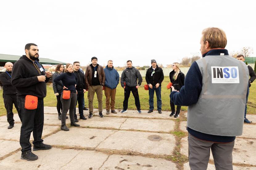 Safety training in Ukraine